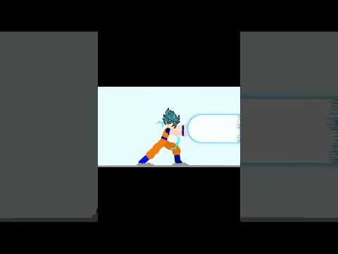 goku SSJB vs Vegeta SSJB #sticknodes #dragoball #goku #dragonball #animation #stickmananimation