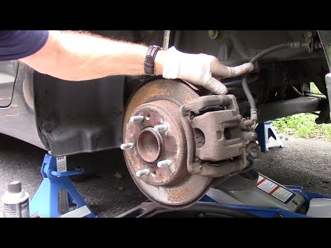 How To Replace Rear Brakes, Rotors & Calipers On A 2013 Hyundai Elantra
