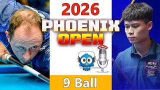 Shane Van Boening vs Yi-Hsuan Sun - 9 Ball - 2026 Phoenix Open