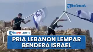 Aksi Berani! Pria Lebanon Turunkan Bendera Israel dari Kastil Saat Gencatan Senjata