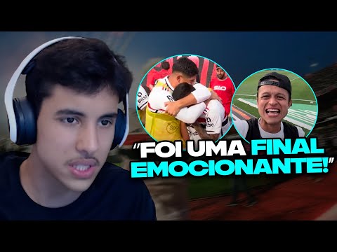 REACT DO RENATINHO: GONZE NELES - SÃO PAULO 1 x 1 FLAMENGO -  FINAL DA COPA DO BRASIL!