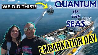 We Tried Royal Caribbean AGAIN… Quantum of the Seas Embarkation Day Review!