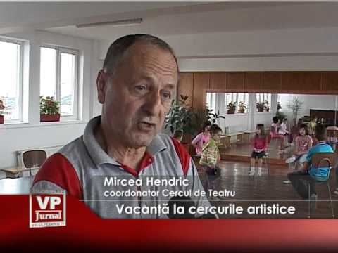 Vacanţa la cercurile artistice
