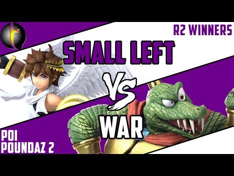 Poi Poundaz 2 Singles Pools: SSBU - WR2 - Small Left vs WAR