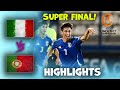Italy v Portugal | U17 Euro Championship final | Highlights 05-06-2024