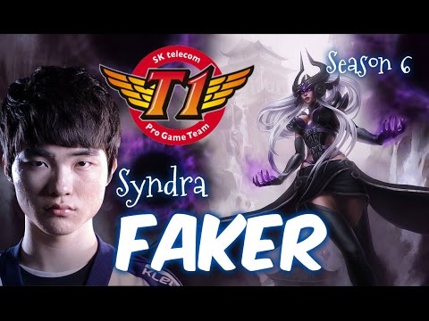 SKT T1 Faker SYNDRA Mid vs Lux - Patch 5.24 KR | League of Legends
