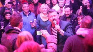 Jerry Fish give out to fans for not living in the moment