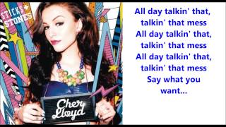 Cher Lloyd Talkin' That [Lyric Video]