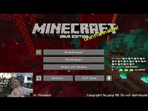 xQc plays Minecraft EP 297 - JANUARY 04 2026