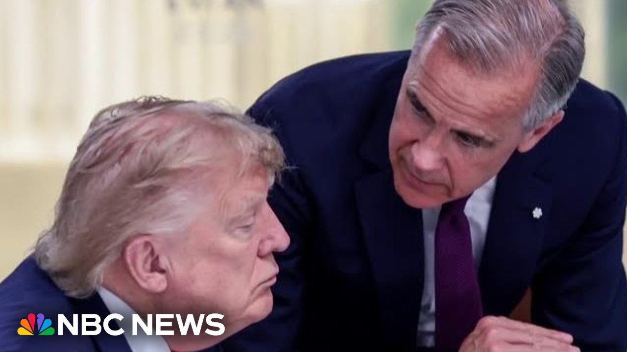 Video: Trump threatens 50% tariffs on Canadian cars, trucks, steel starting Jan. 1