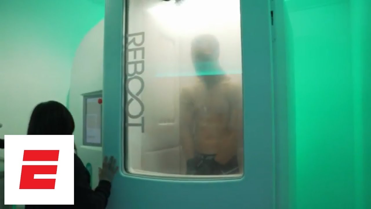 Steph Curry cryotherapy at Reboot