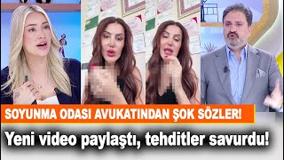 Soyunma odasından hukuk dersi veren, tehditler savuran avukata savcılı