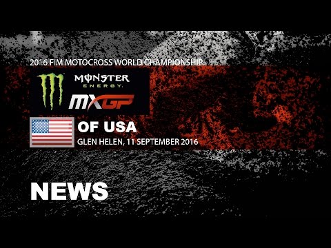 Monster Energy MXGP of The USA Race Highlights 2016 - motocross