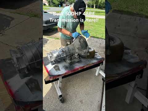 Built 500HP 48RE Transmission is Here!!!