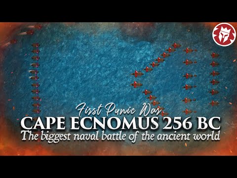 Largest Naval Battle of Antiquity - Carthage VS Rome