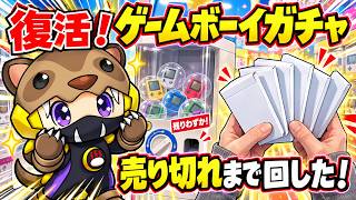 【売り切れ】復活したゲームボーイガチャを全部回したら何が出る!?あんまん抱っこで寝る！