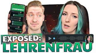 LEHRENFRAU KOMPLETT EXPOSED (+ INSIDER INFOS) - Kuchen Talks #1175