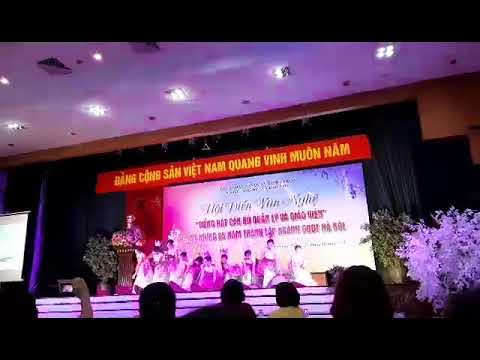 Hội diễn văn nghệ tiếng hát truyền hình cán bộ quản lý và giáo viên