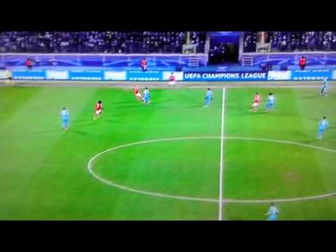 Golo Benfica Gaitan - Zenit 1-1 Benfica