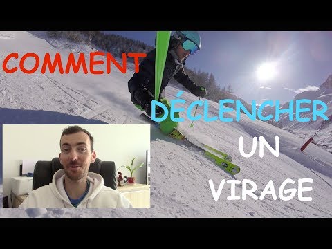 Comment déclencher un virage en ski ? 2 mouvements essentiels
