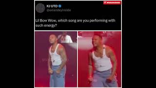 BOW WOW GOES VIRAL AFTER HIGH ENERGY PERFORMANCE ON BOYS 4 LIFE TOUR!