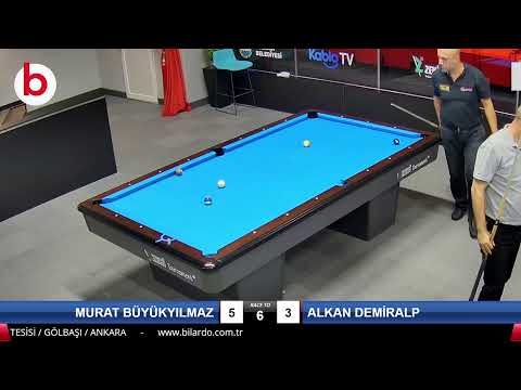 MURAT BÜYÜKYILMAZ & ALKAN DEMİRALP Bilardo Maçı - 