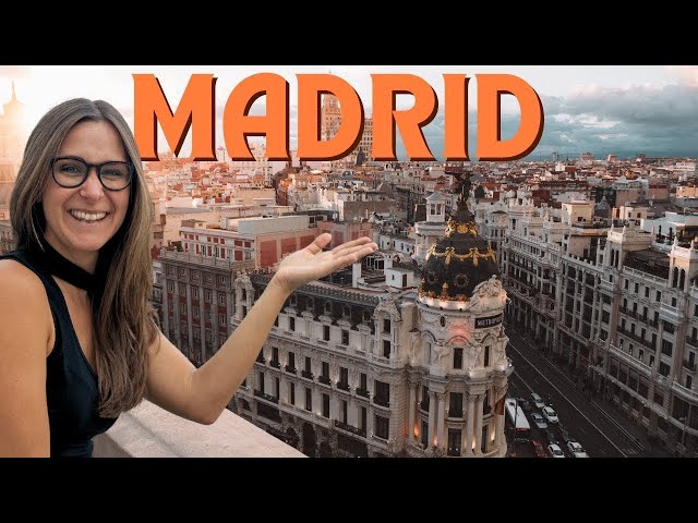 Travel vlog - The PERFECT Trip to Madrid Spain! Best Things to Do & Eat (Travel Guide)