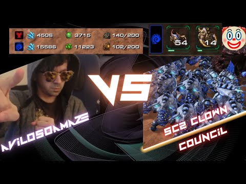 aviloSoAmaze Takes On the SC2🤡Clown Council PatchZergs Pt 1.