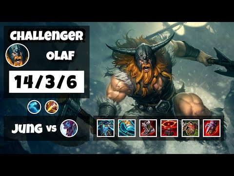 Olaf 11.6 S11 Jungle Challenger Replay (14/3/6) - NA