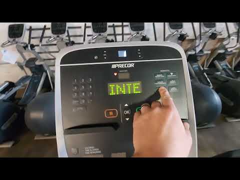 Precor 815 P10 Elliptical how to