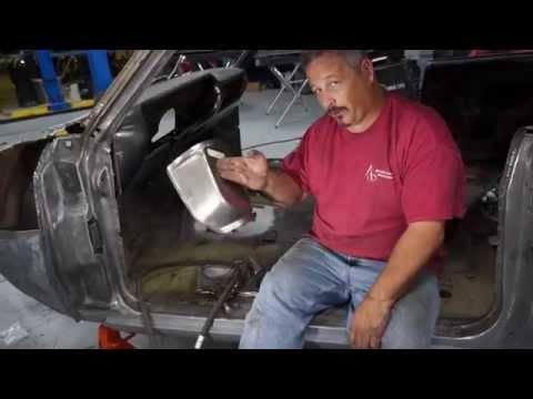 Replacing the shifter hump and floor pan in the 65 Chevy Malibu SS - The Build