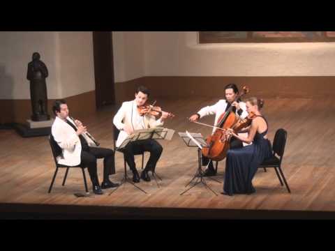 Mozart Oboe Quartet in F Major, K. 370 - 1st mvt. | L. Wang, G. Schmidt, L. Francis, F. Fan