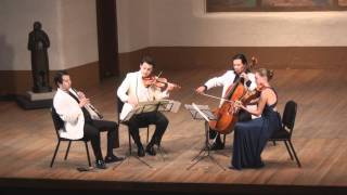 Mozart Oboe Quartet in F Major, K. 370 - 1st mvt. | L. Wang, G. Schmidt, L. Francis, F. Fan