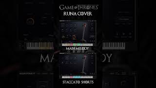 Game Of Thrones Main Theme Cover (RUNA) #soundtrack #cover #kontakt #got #gameofthrones