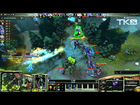 Evil Geniuses vs Team Liquid Game 3   MLG TKO Dota 2   TobiWan & Clairvoyance