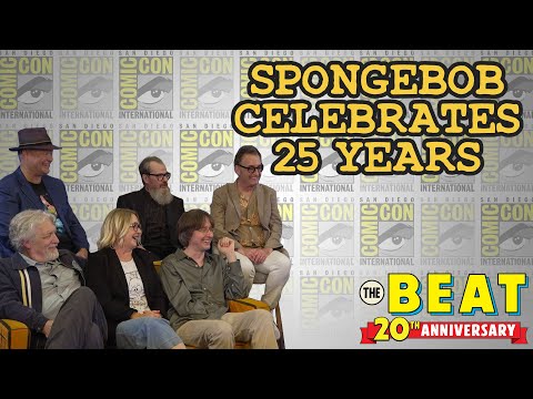 SPONGEBOB SQUAREPANTS 25th Anniversary Interview! | Con Daily SDCC '24 | San Diego Comic-Con