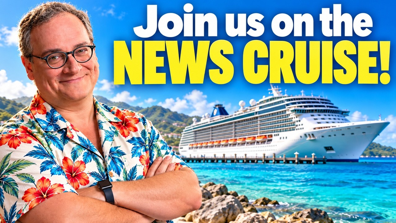 LAST CALL! Get your tickets for The News Cruise