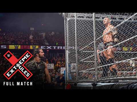 FULL MATCH: Seth Rollins vs. Randy Orton | WWE Title Steel Cage Match: Extreme Rules 2015