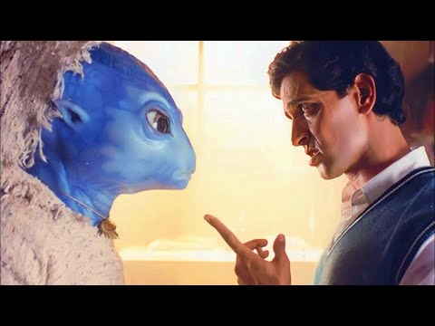 بيمتلك قوه خارقه من كائنات فضائية وبيصنع كومبيوتر بيشوف المستقبل ملخص فيلم krrish 1