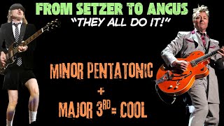 Unlock Classic Rock & Rockabilly Tones: Major 3rd in Minor Pentatonic (Setzer & Young Style)