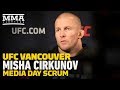 UFC Vancouver: Misha Cirkunov Discusses Bouncing Back From Quick Loss - MMA Fighting
