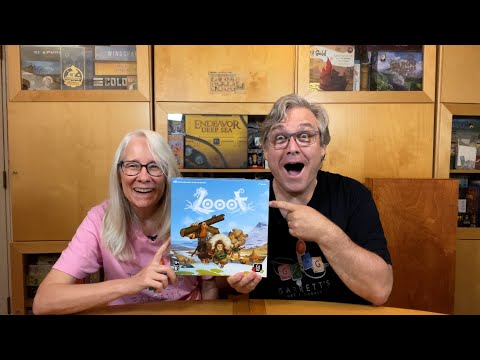 Garrett's Games Reviews Looot from Hachette USA and Gigamic