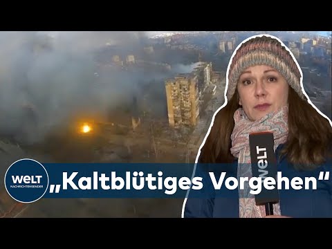 SCHRECKENSNACHRICHT: Bombardierung von Theater - Kiew und Moskau beschuldigen sich | WELT Thema