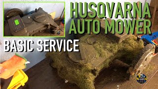 Husqvarna Automower -  Basic Service Tutorial