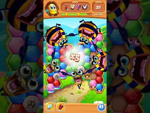 Bee Brilliant Blast Level 356 3 stars