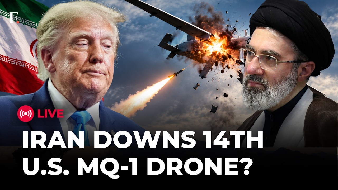Iran Claims It Shot Down 14th US MQ-1 Drone Over Strait of Hormuz | US IRAN WAR LIVE