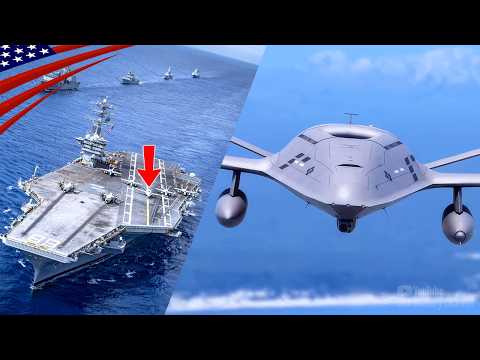America's New Tanker Drone Debuts on Carrier Flight Deck