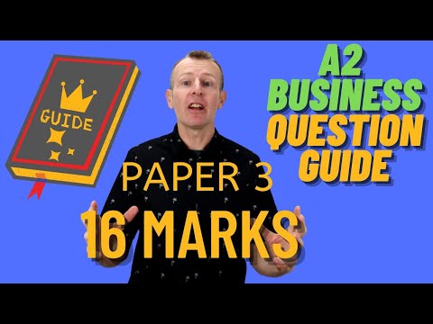 A2 Paper 3 16 mark question guide CAIE 2022 Syllabus