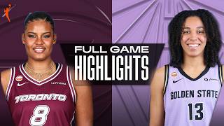 [검증마트]8월5일 토론토 골든스테이트 WNBA 하이라이트