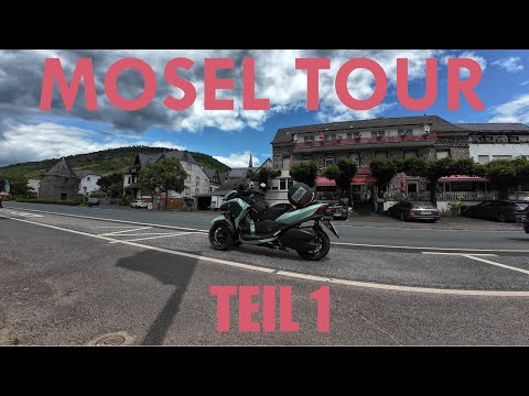 TRICITY 300 MOSEL TOUR 🛵 2 TAGE 800KM TEIL 1